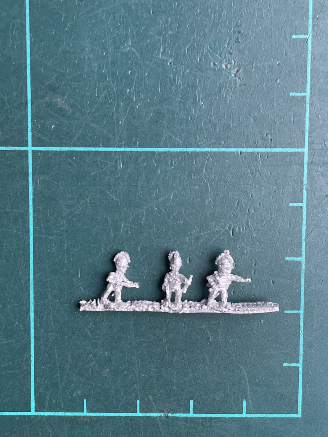 AD BN 17C RHA Dismounted Officer, trumpeter and horse holder