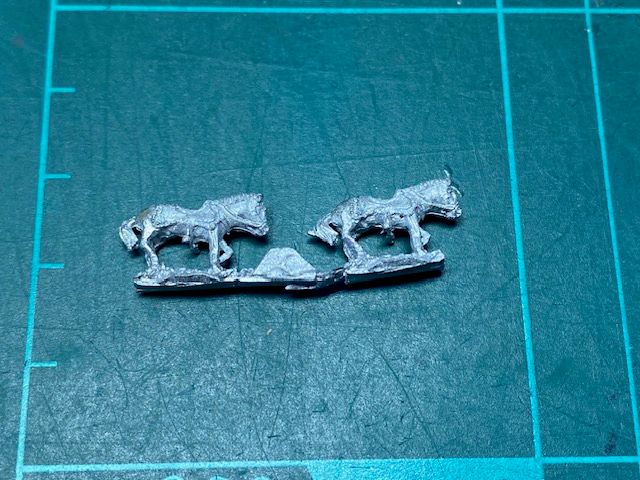 AD BN 17F Officers standing horse