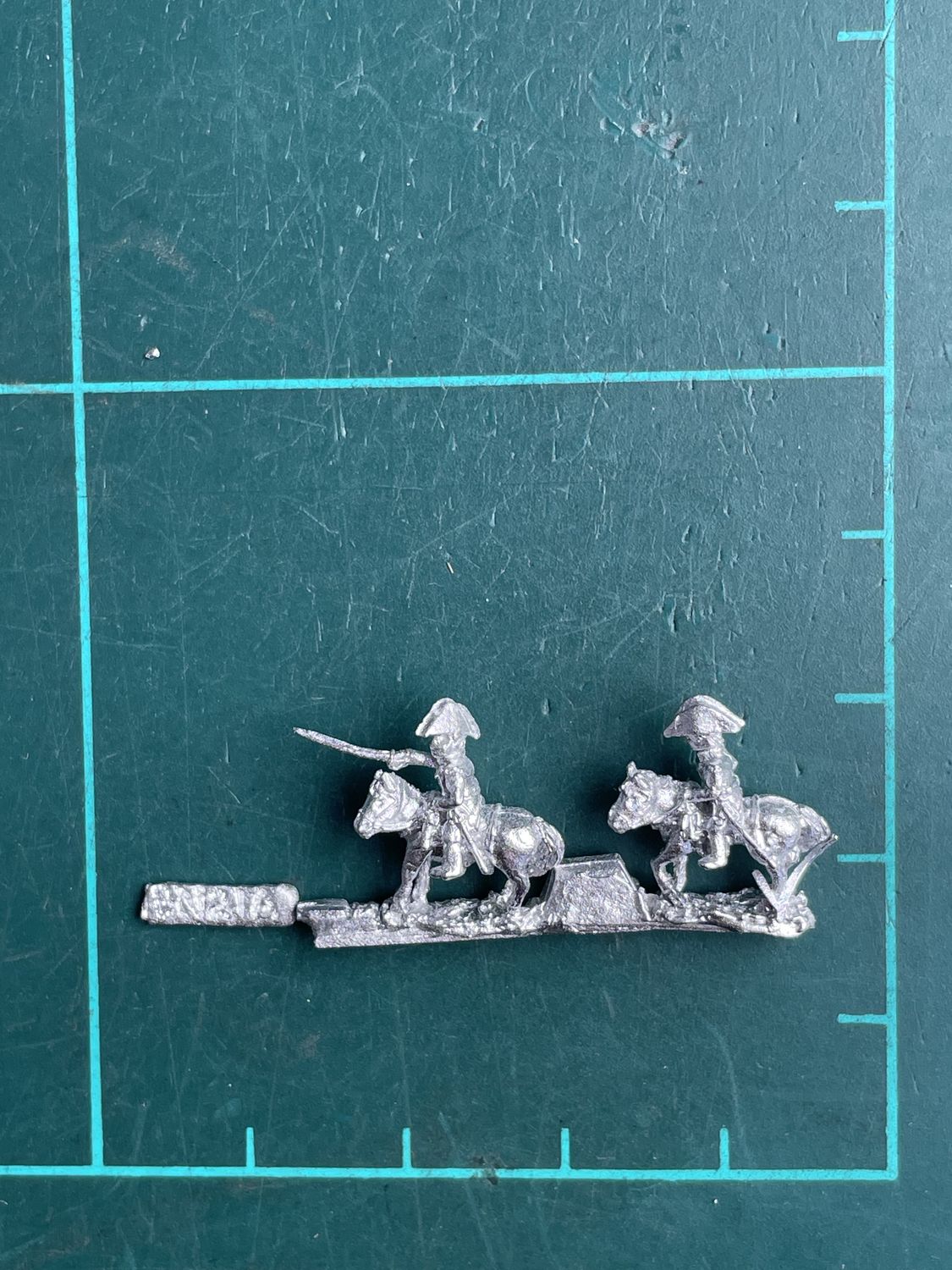 AD BN 21A Mounted Officers in Bicorne