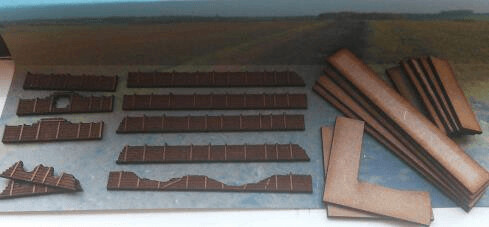 MDF001 6mm Entrenchments - Mixed MDF001 6mm Entrenchments - Mixed