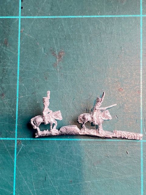 AD FN 21B Mounted Infantry Officers - 1812