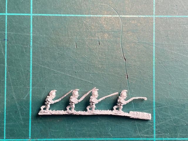 AD AN 05B Hungarian Musketeer in helmet advancing