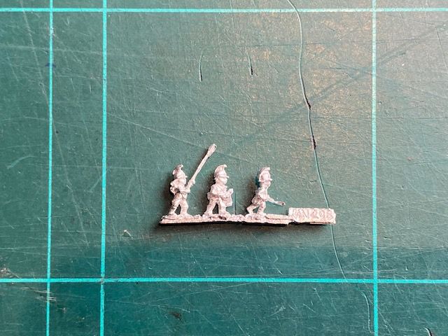 AD AN 20B German Musketeer command in helmet