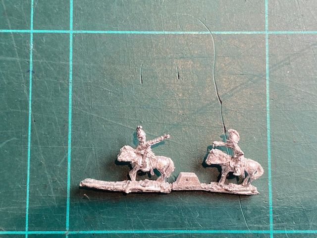 AD AN 21A Mounted Officer in helmet