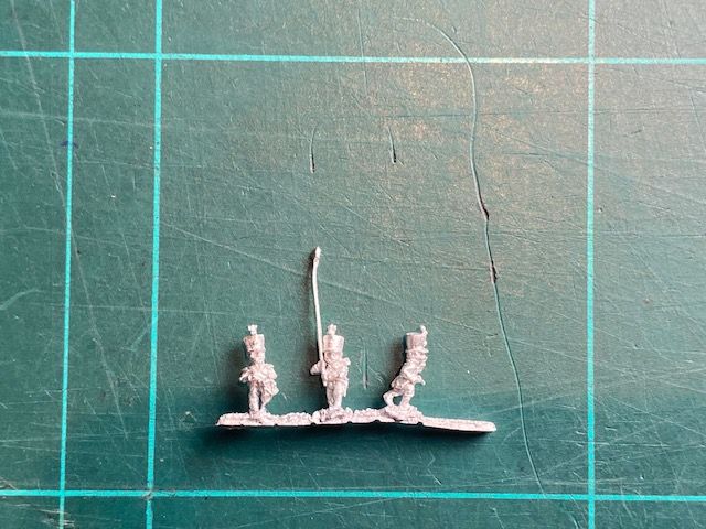 AD AN 20C German Musketeer command in shako