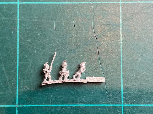 AD AN 20E Hungarian Musketeer in helmet command