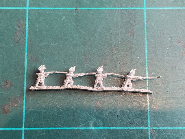 AD PA 04A Jaeger in bicorne, firing