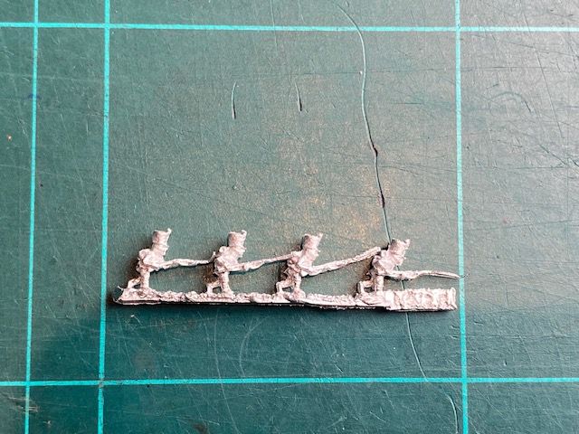 AD PN 02B Musketeer in shako, advancing