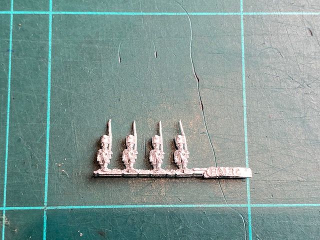 AD PN 03C Musketeer in greatcoat, marching