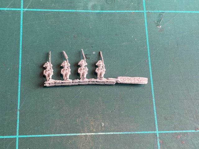 AD SPN 01C Fusilier in bicorne, marching
