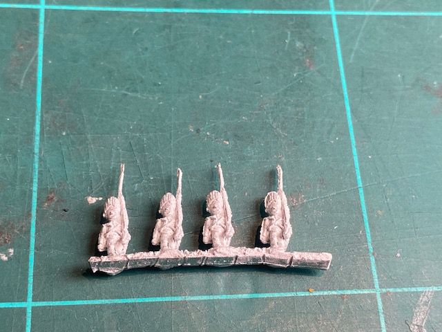 AD AWB 01C Grenadiers, bearskin, marching