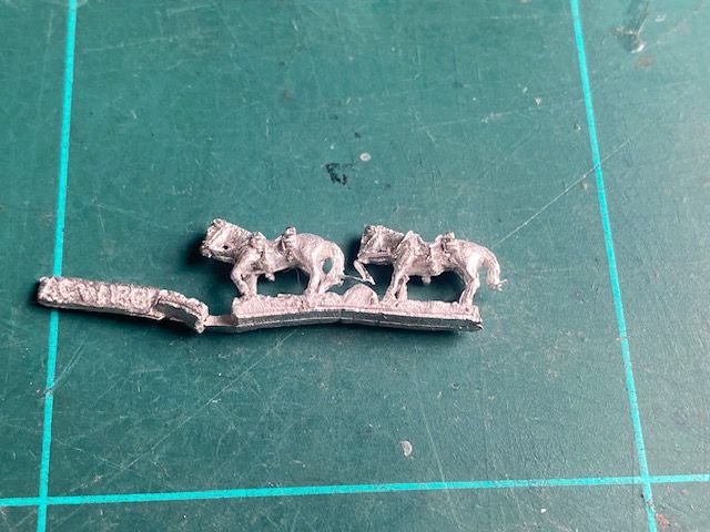 AD ACW 13B Standing horses