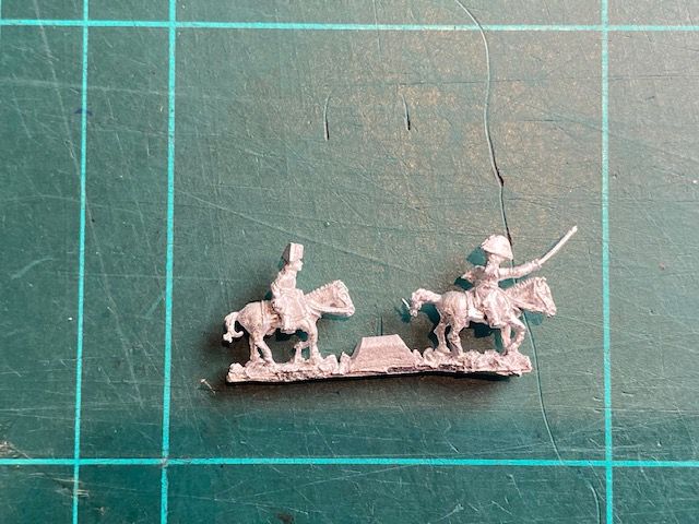 AD AN 21D Mounted Officers in Bicorne