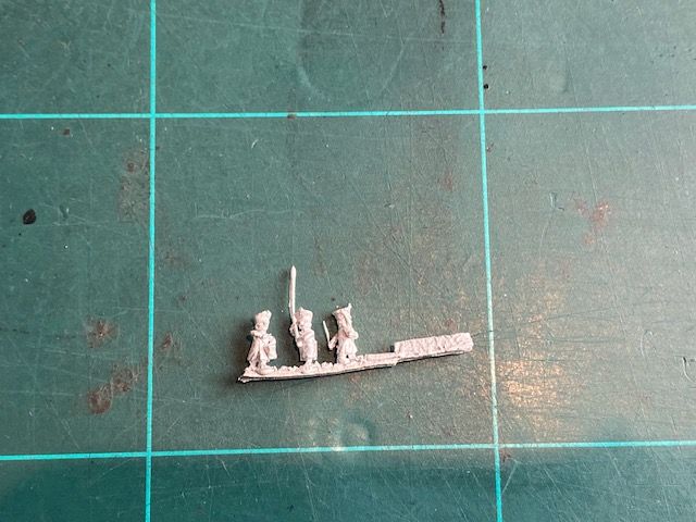 AD RN 20D Command group in greatcoat