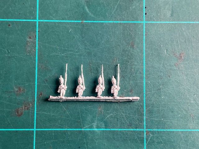 AD RA 01C Grenadier in mitre, marching