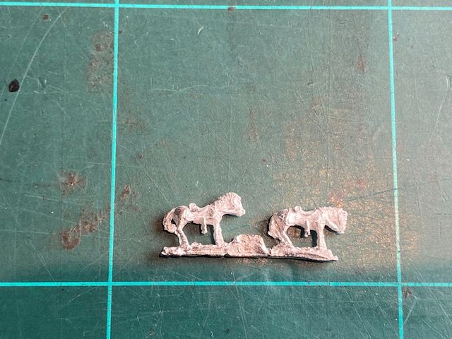 AD RN 14A Standing horses