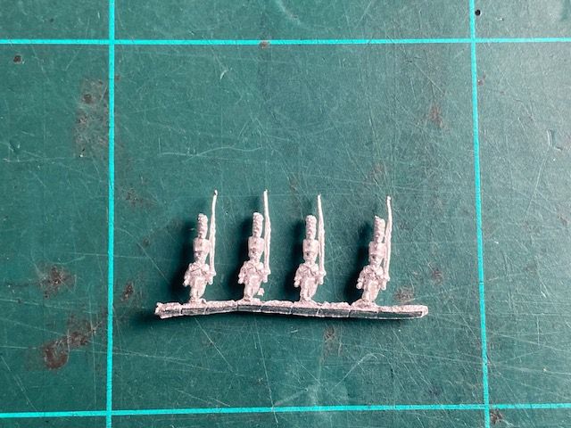 AD RA 02C Grenadier in busch plume shako marching