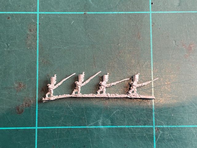 AD RA 03B Musketeer in shako advancing