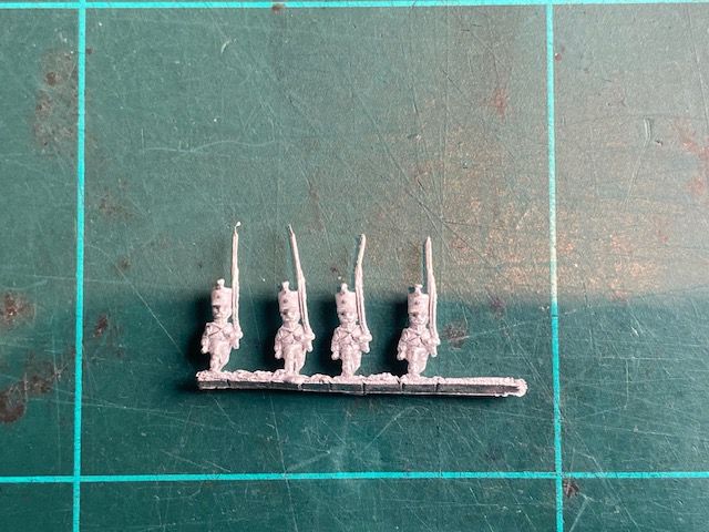 AD RA 03C Musketeer in shako marching