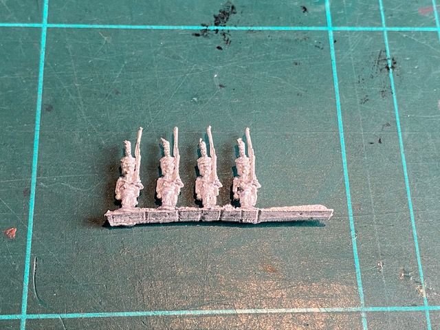 AD DWN 08A Elite company in plumed shako