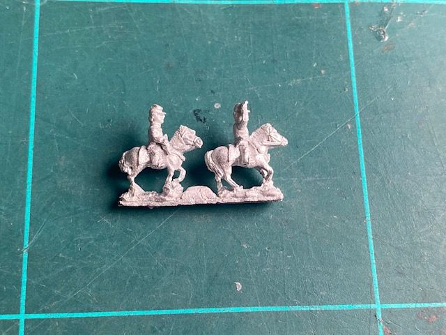 AD ACWC 10C Cavalry Officers in Kepi