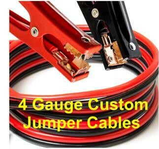 4 Gauge Custom Ultra Flexible Booster Cable Set