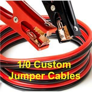 1/0 Heavy Duty Custom Ultra Flexible Booster Cable Set