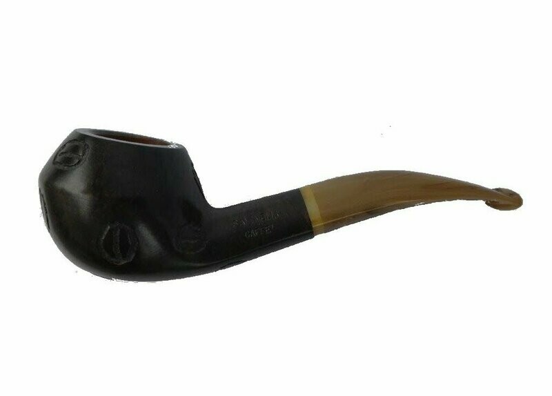 Savinelli Caffe gebogen rund, 9mm
