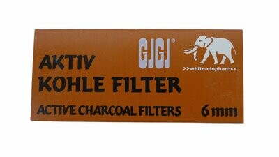 Aktiv-Kohle-Filter 6mm