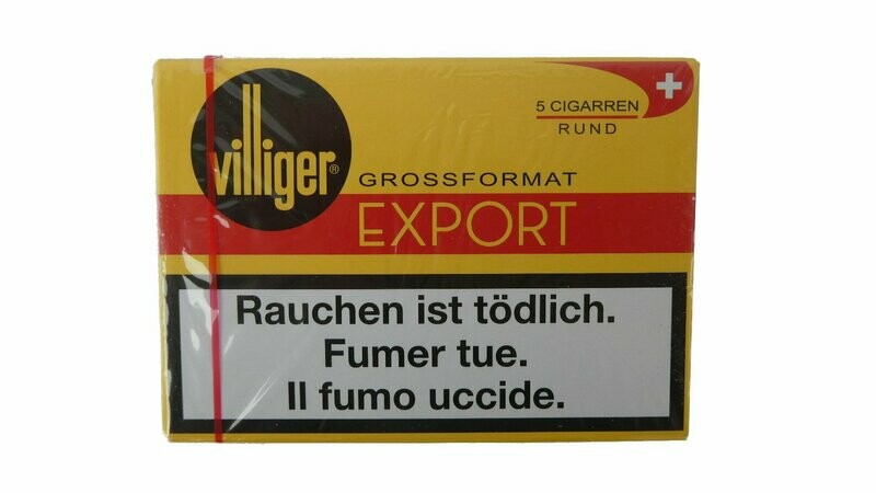 Villiger Export rund, 5 Stk.