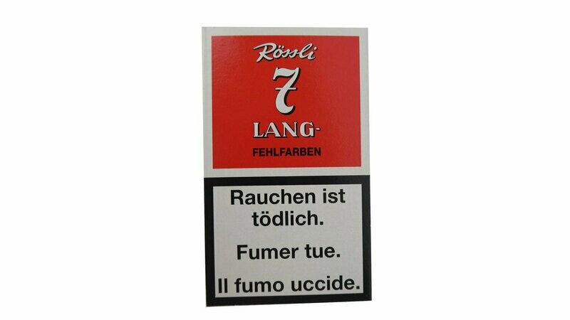 Rössli 7 Lang-Fehlfarben, 10 Stk.