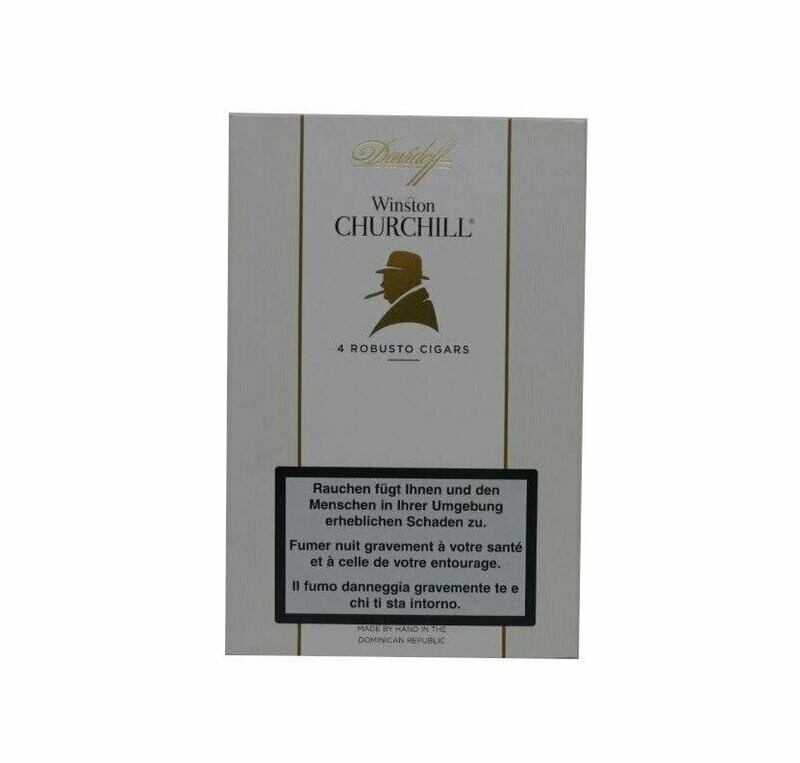 Davidoff Winston Churchill Robusto, 4er