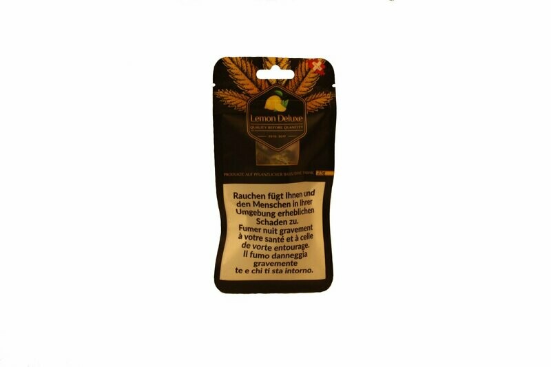 CBDeluxe Lemon Deluxe 5.5gr.  THC<1%  CBD ~21%