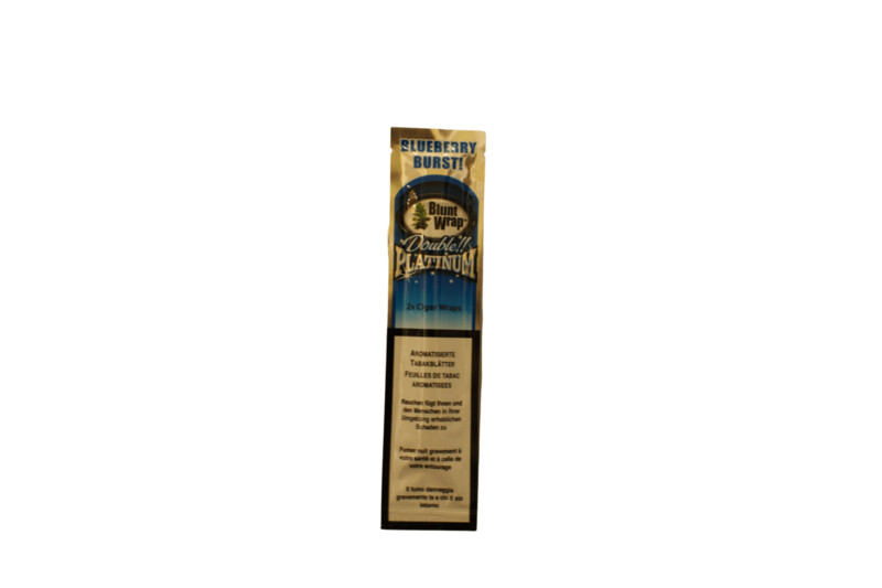 Blunt Aromatisierte Tabakblätter 2x Blueberry