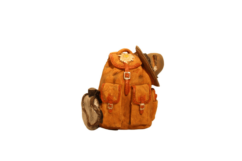Brauner Rucksack