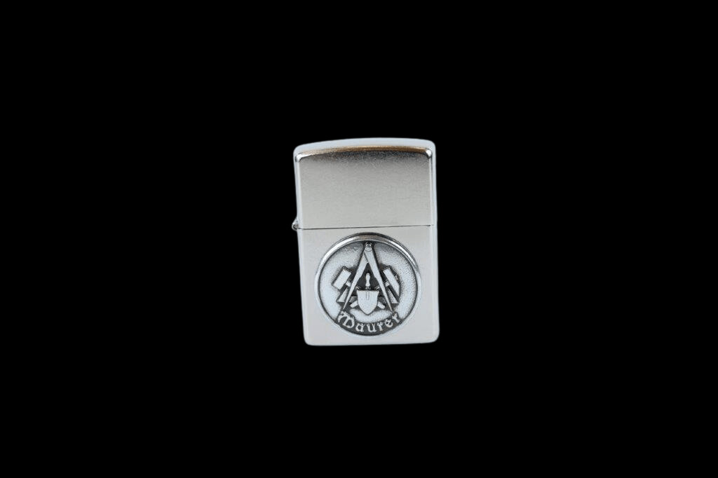 Zippo Silber "Maurer"
