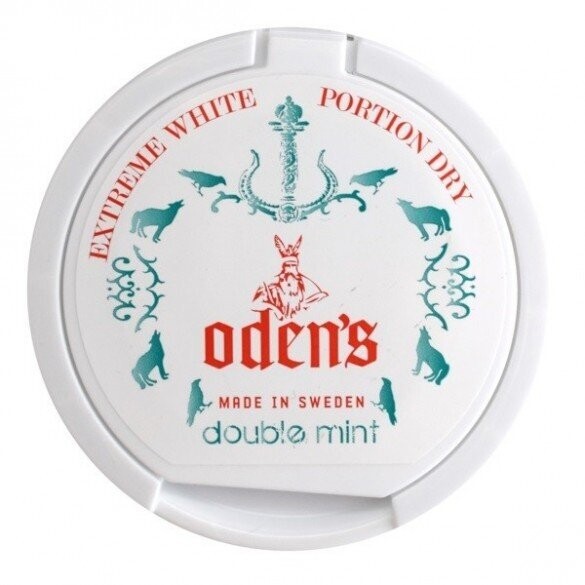 Oden's White Extreme Dry Doublemint 10g