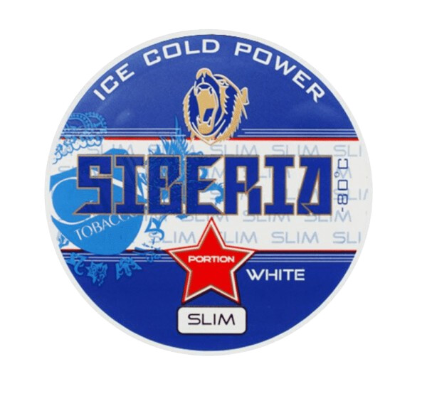 Siberia Ice Cold White Slim 20g