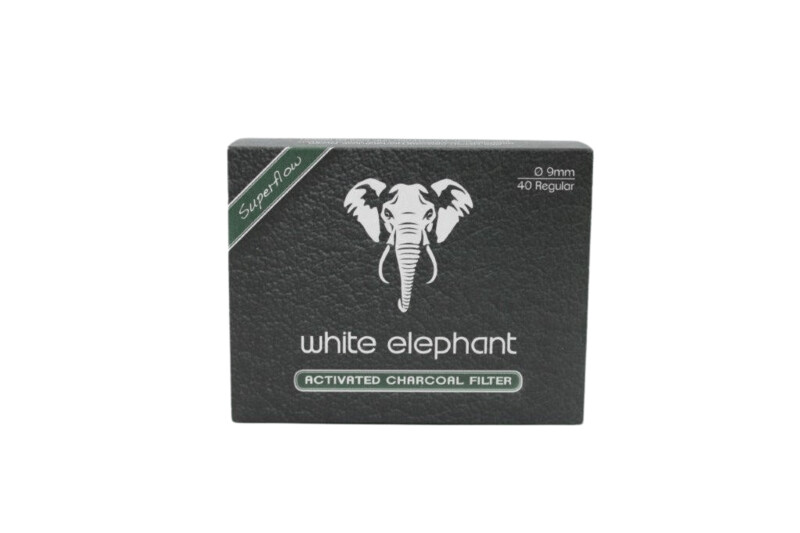 White elephant, Aktiv-Kohle-Filter 9mm