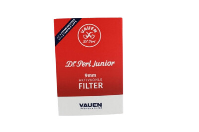 Dr Perl Junior 9mm Aktivkohle-Filter, 100 Stück