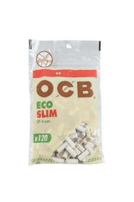 OCB Organic Eco Slim Filter, 6mm 120 Stk.