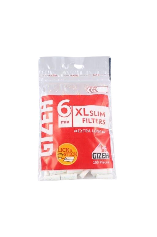 Gizeh Slim Filter Ø 6mm, 100 Stk.