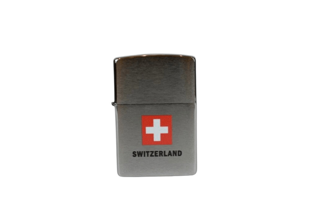 Zippo Swiss 3 Chrom brushed