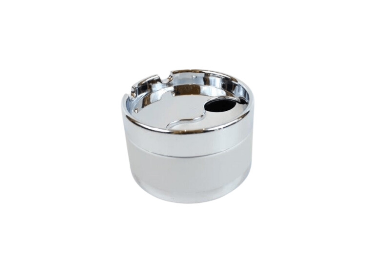 Dreh-Windascher silber, Ø 8cm, E-98821