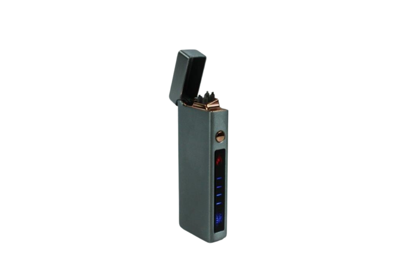 USB Lichtbogenfeuerzeug Silber