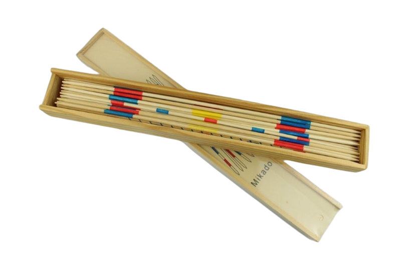 Spiel Mikado Holz gross