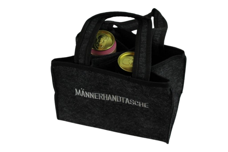 "Männerhandtasche" Filz