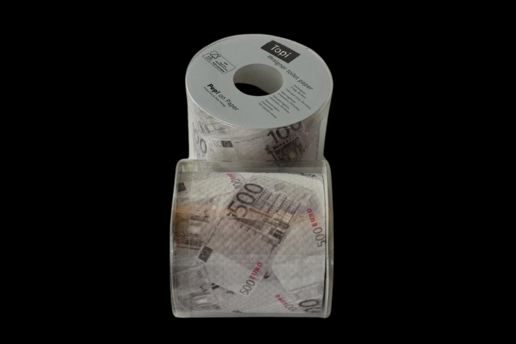 WC-Papier "Geldnoten"