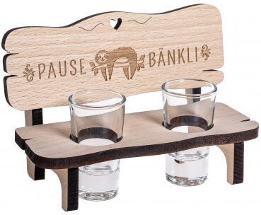 Schnapsbänkli "Pause"