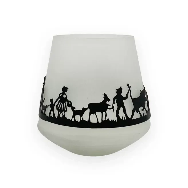 Windlicht klein "Alpage", Glas